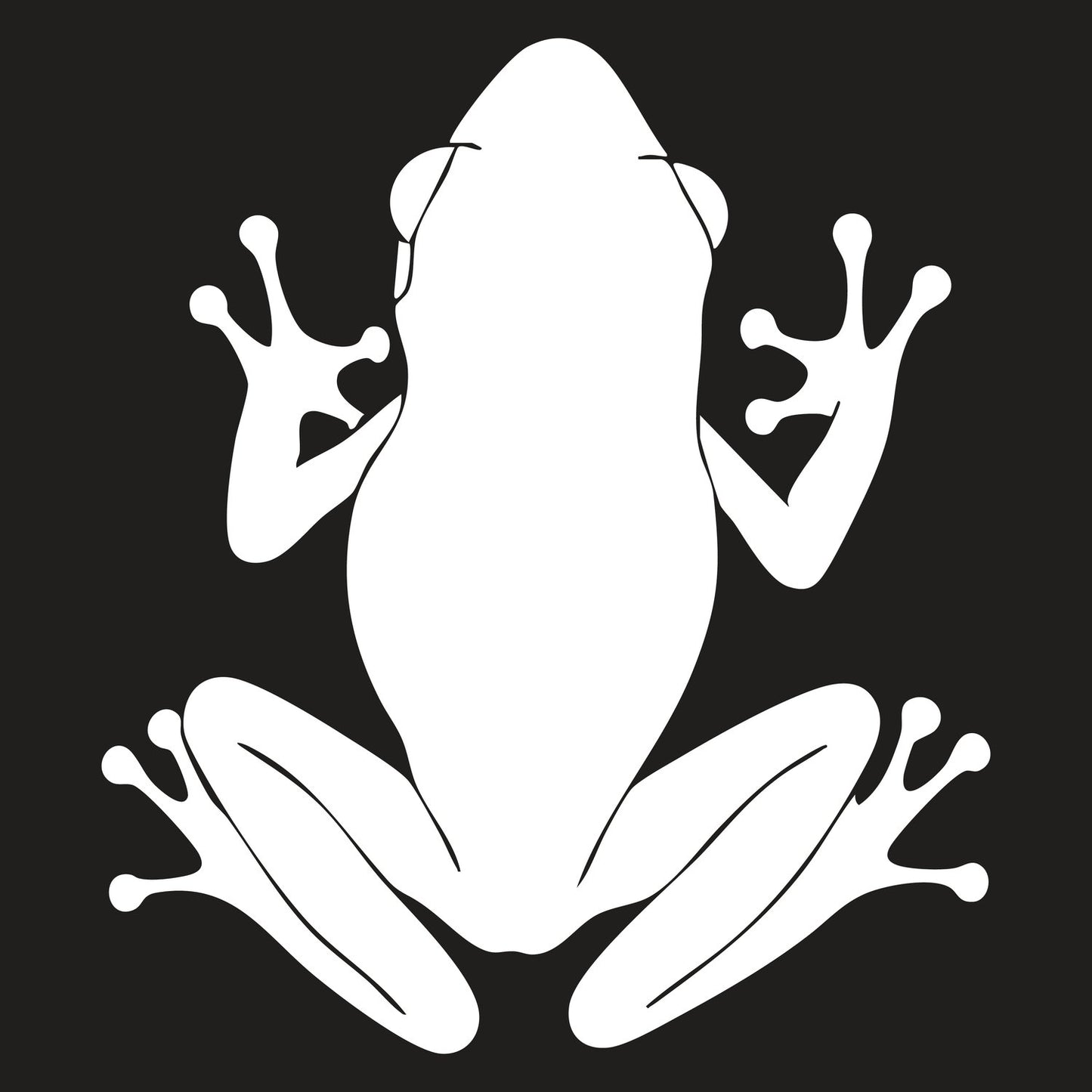 Frog Transfer Vinyl Decal Sticker for Car, Laptop, Tumbler and more # A017069-4" x 4"