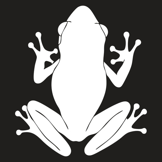 Frog Transfer Vinyl Decal Sticker for Car, Laptop, Tumbler and more # A017069-4" x 4"