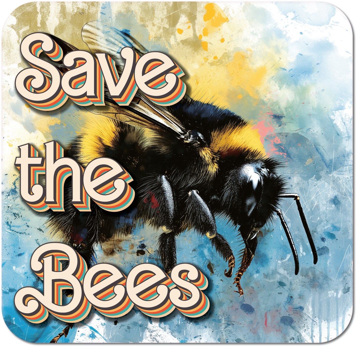 Save the Bees  Vinyl Decal Sticker for Car, Laptop, Tumbler and more # F022628