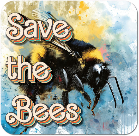 Save the Bees  Vinyl Decal Sticker for Car, Laptop, Tumbler and more # F022628