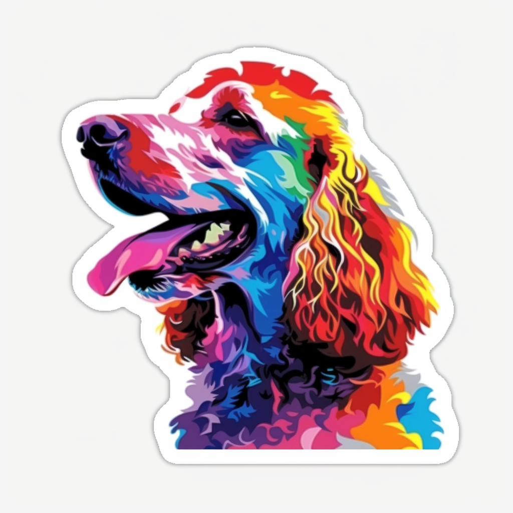 Poodle Dog Vinyl Decal Sticker for Car, Laptop, Tumbler and more # F012765