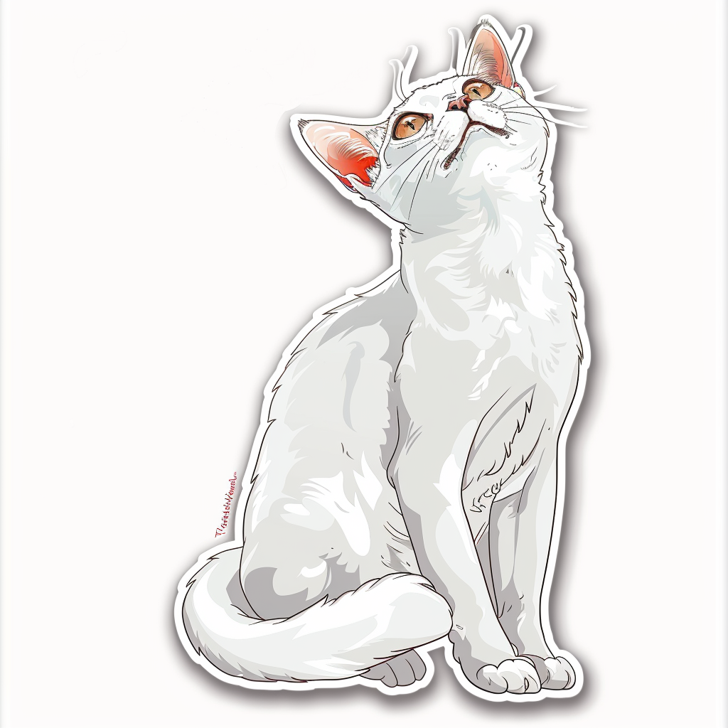 Devon Rex Cat Vinyl Decal Sticker for Car, Laptop, Tumbler and more # F09803