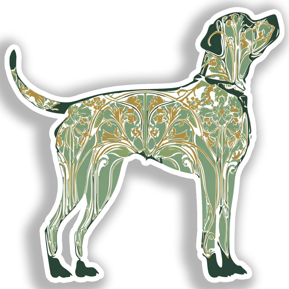 Rottweiler Dog Vinyl Decal Sticker for Car, Laptop, Tumbler and more # A017940-4" x 4"