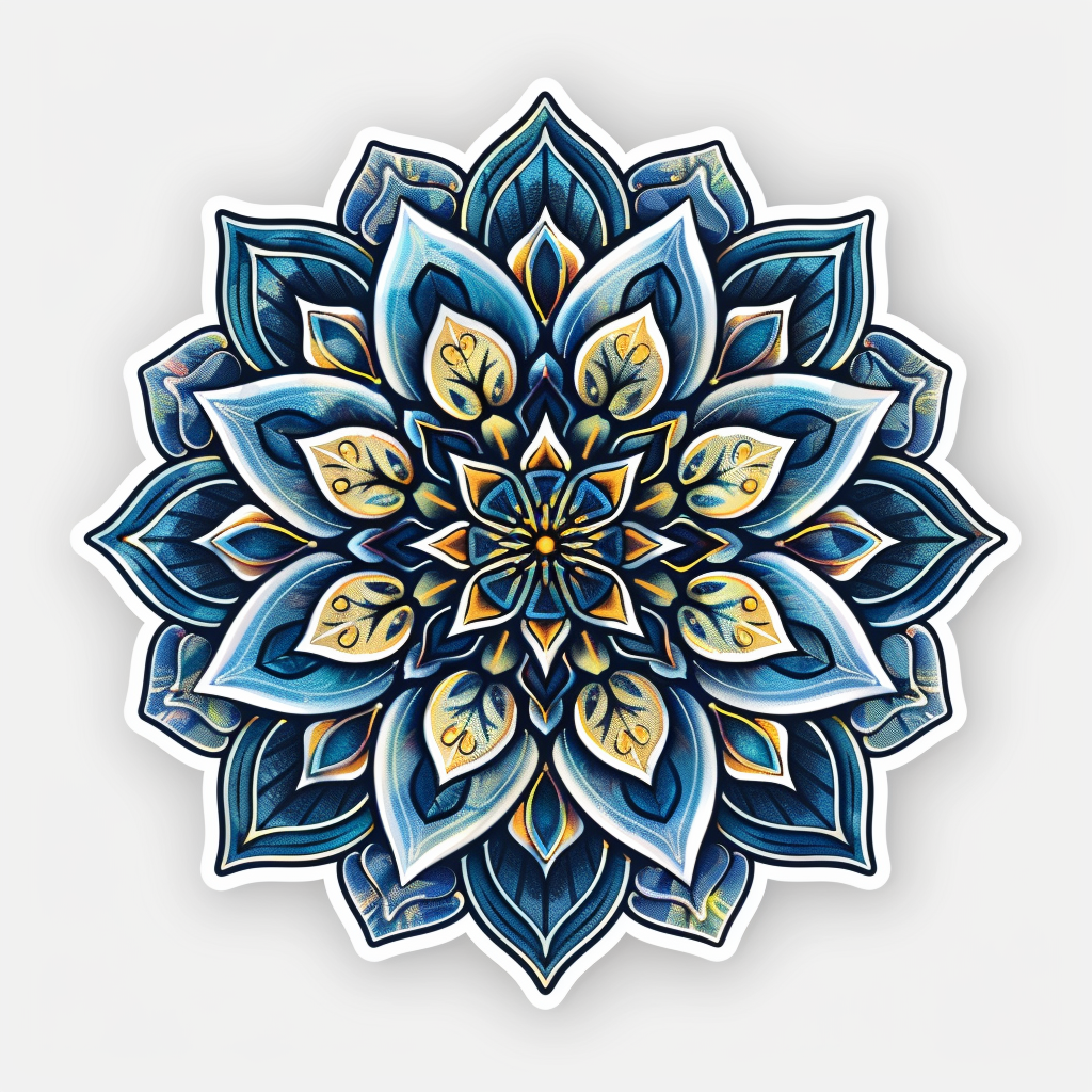 Mandala Vinyl Decal Sticker for Car, Laptop, Tumbler and more # F08151