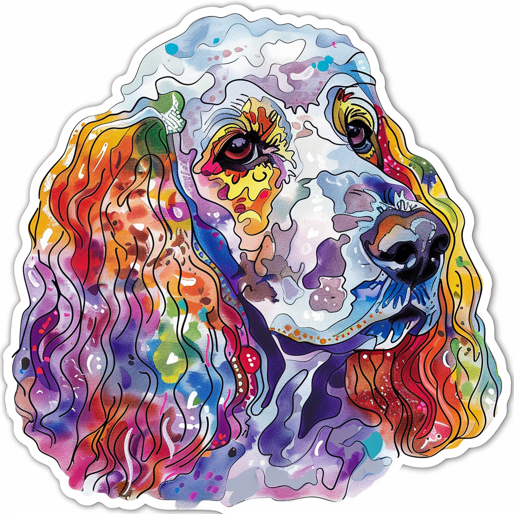 Poodle Dog Vinyl Decal Sticker for Car, Laptop, Tumbler and more # F012625