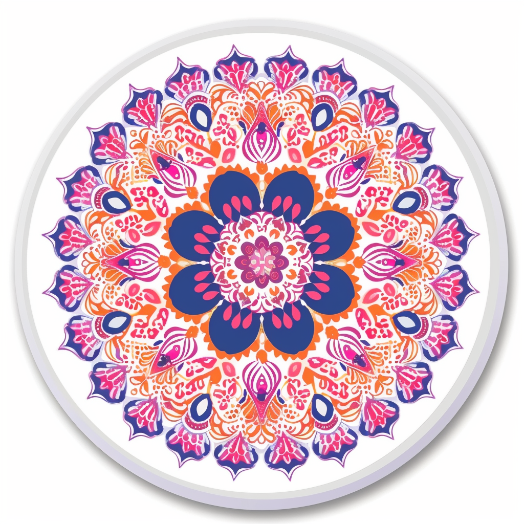 Mandala Vinyl Decal Sticker for Car, Laptop, Tumbler and more # F08219