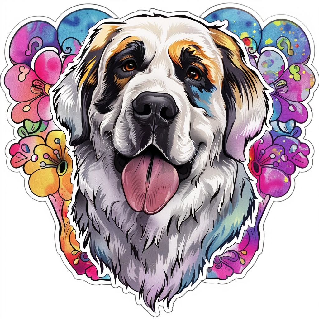 Great Pyrenees dog  Vinyl Decal Sticker for Car, Laptop, Tumbler and more # F023499