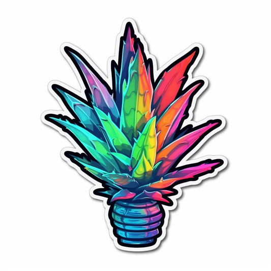 Aloe Vera Plant Vinyl Decal Sticker for Car, Laptop, Tumbler and more # 0010117