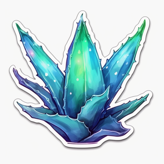 Aloe Vera Plant Vinyl Decal Sticker for Car, Laptop, Tumbler and more # 0010119