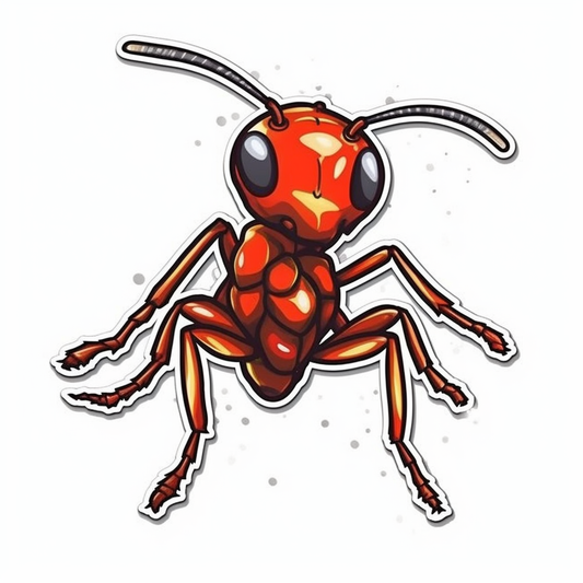 Ant Vinyl Decal Sticker for Car, Laptop, Tumbler and more # 0010283