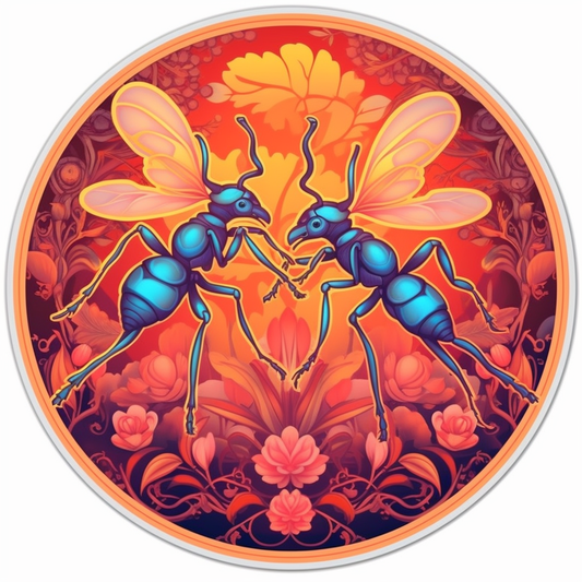 Ant Vinyl Decal Sticker for Car, Laptop, Tumbler and more # 0010286
