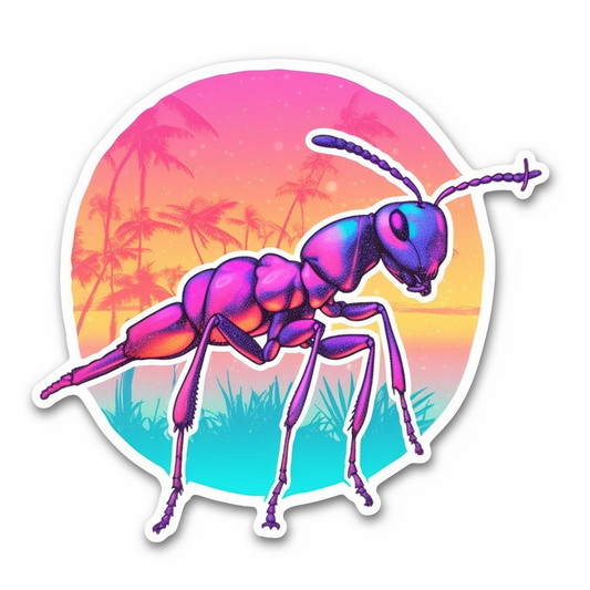 Ant Vinyl Decal Sticker for Car, Laptop, Tumbler and more # 0010291