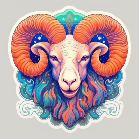 Aries ram Vinyl Decal Sticker for Car, Laptop, Tumbler and more # 0010300