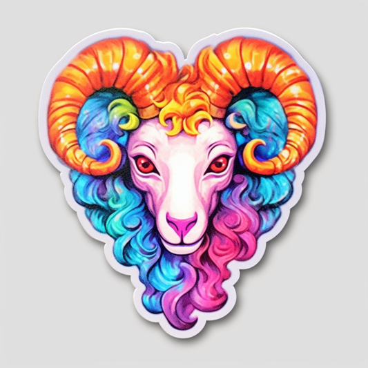 Aries ram Vinyl Decal Sticker for Car, Laptop, Tumbler and more # 0010296