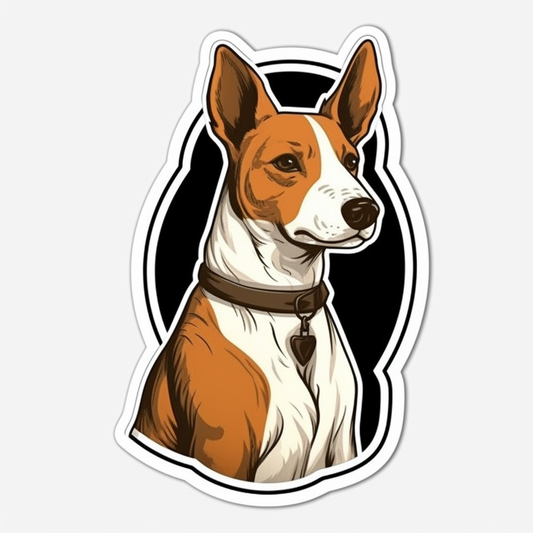 Basenji Dog Vinyl Decal Sticker for Car, Laptop, Tumbler and more # 0010152