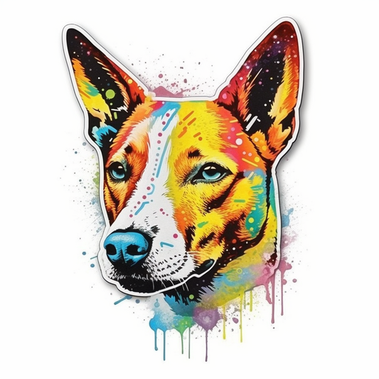 Basenji Dog Vinyl Decal Sticker for Car, Laptop, Tumbler and more # 0010157