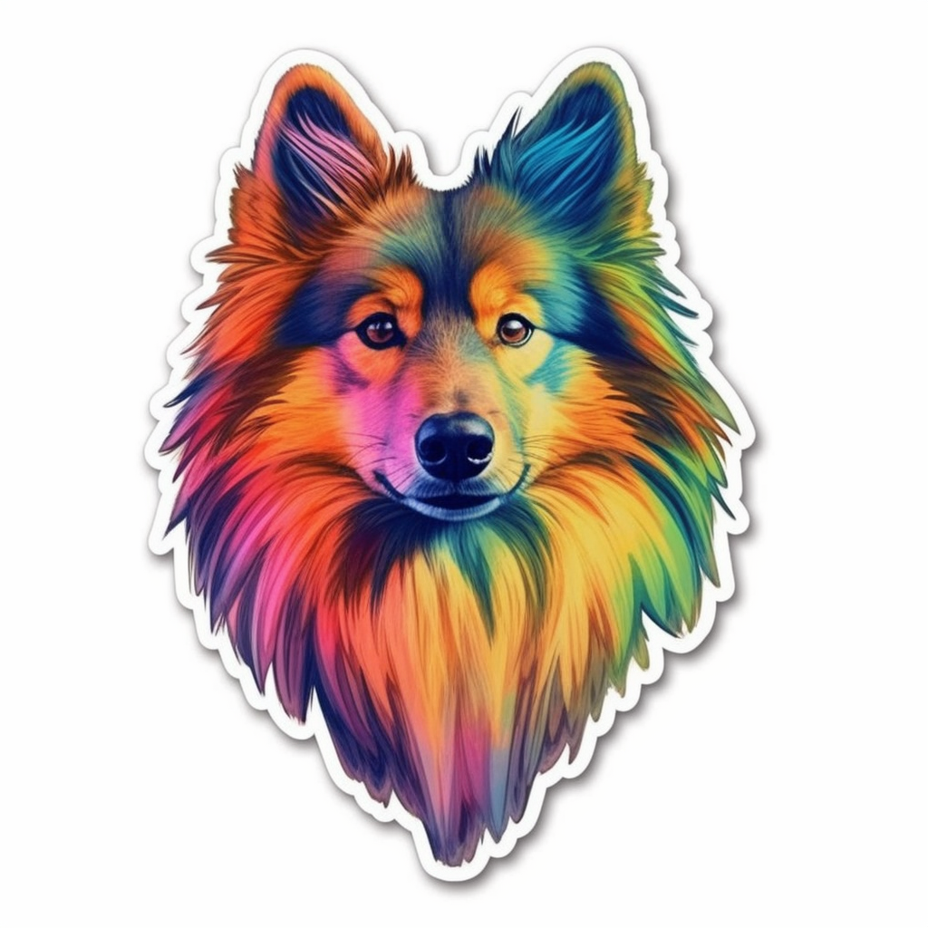 Belgian Tervuren Dog Vinyl Decal Sticker for Car, Laptop, Tumbler and more # 0010395