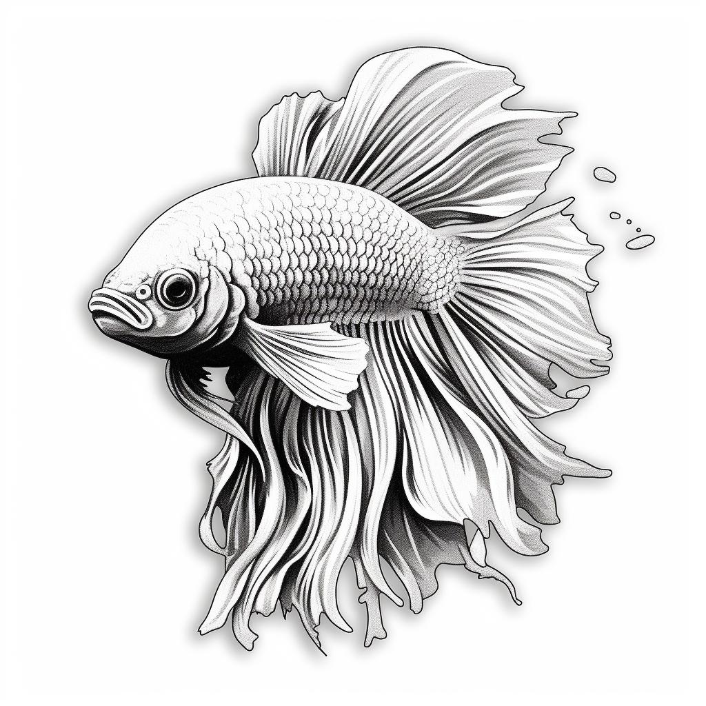 Bettas Fish Vinyl Decal Sticker for Car, Laptop, Tumbler and more # 0010380