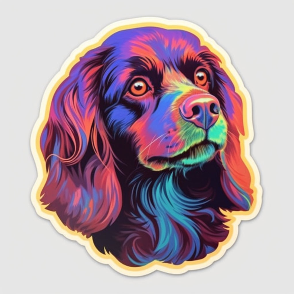 Boykin Spaniel Dog Vinyl Decal Sticker for Car, Laptop, Tumbler and more # 0010560