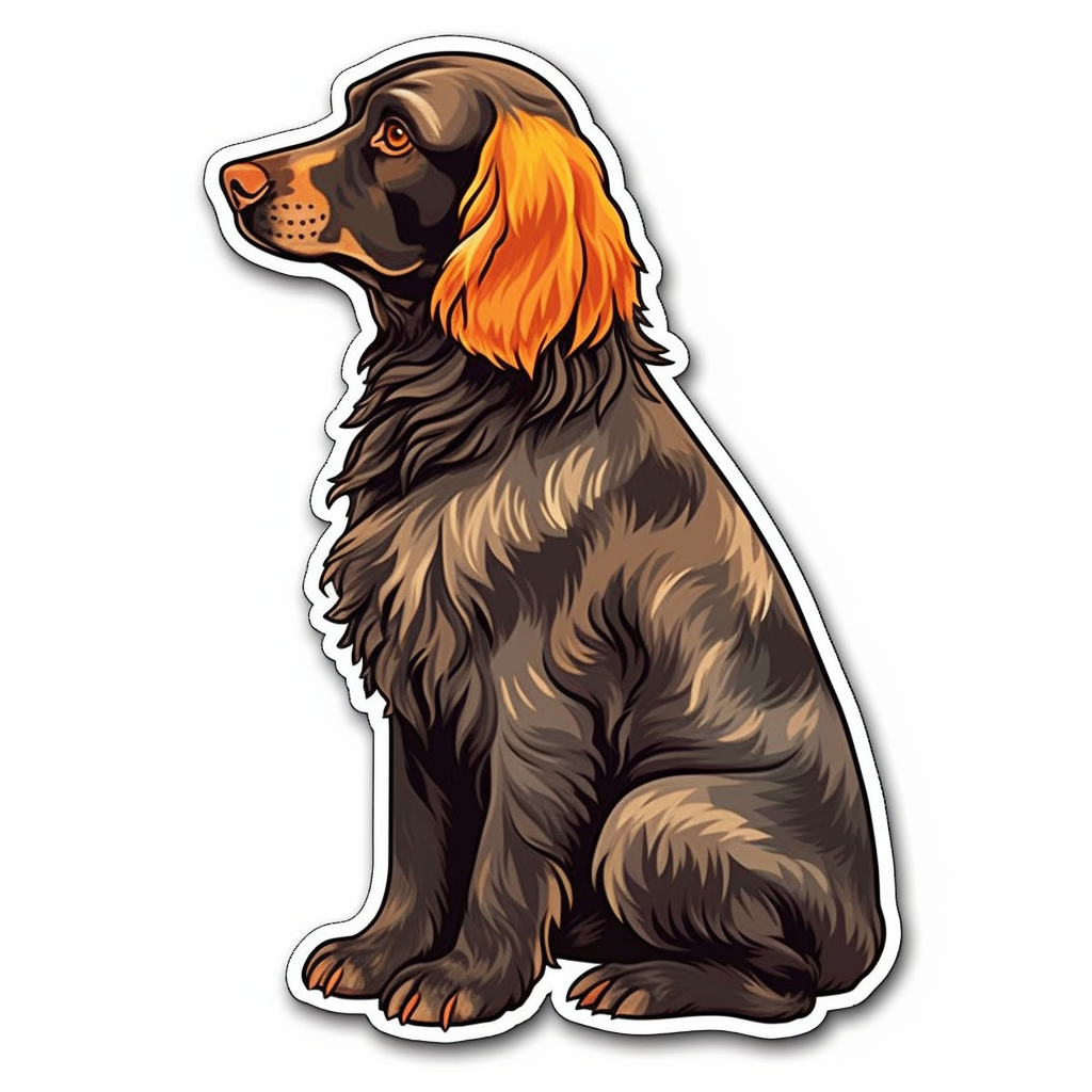Boykin Spaniel Dog Vinyl Decal Sticker for Car, Laptop, Tumbler and more # 0010600