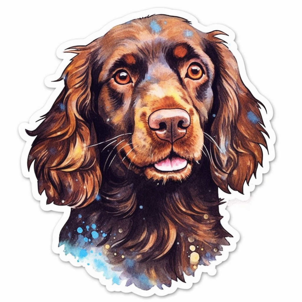 Boykin Spaniel Dog Vinyl Decal Sticker for Car, Laptop, Tumbler and more # 0010573