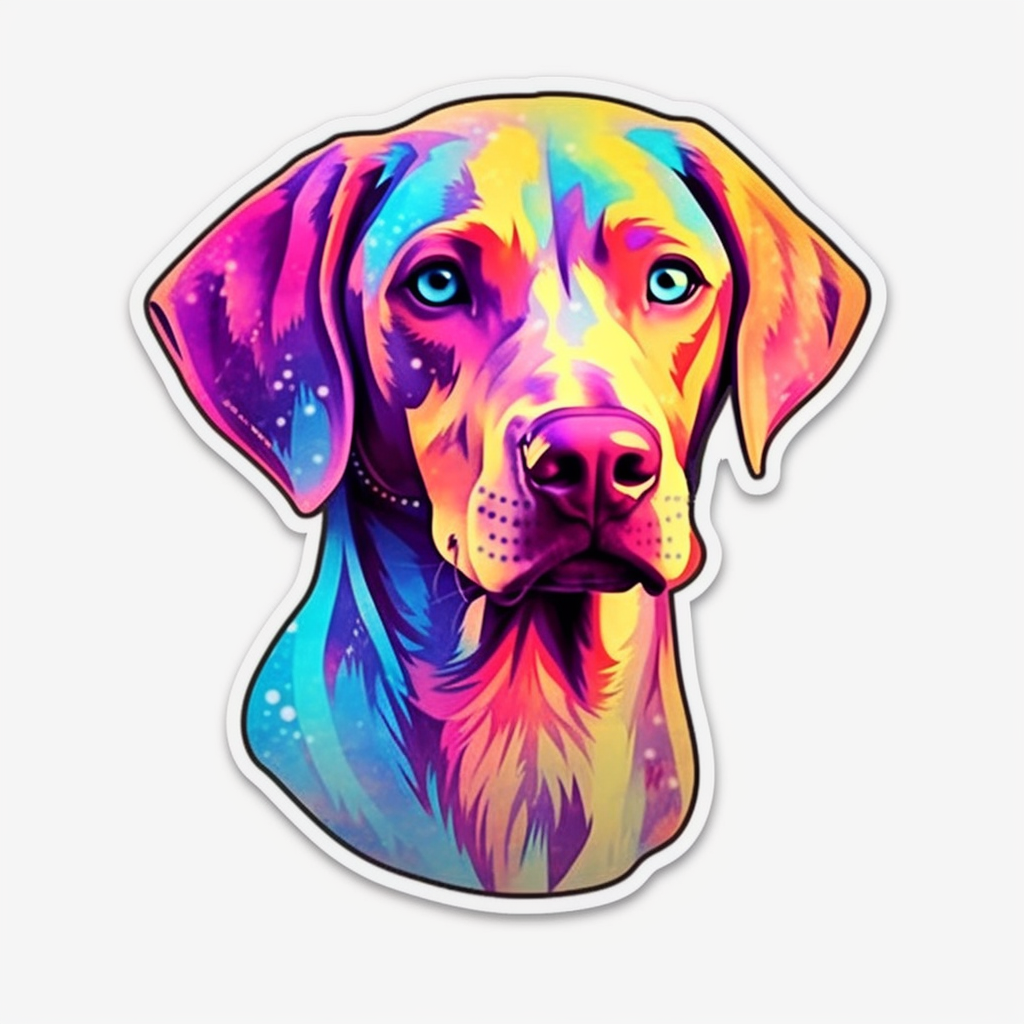 Catahoula Leopard Dog Vinyl Decal Sticker for Car, Laptop, Tumbler and more # 0010633