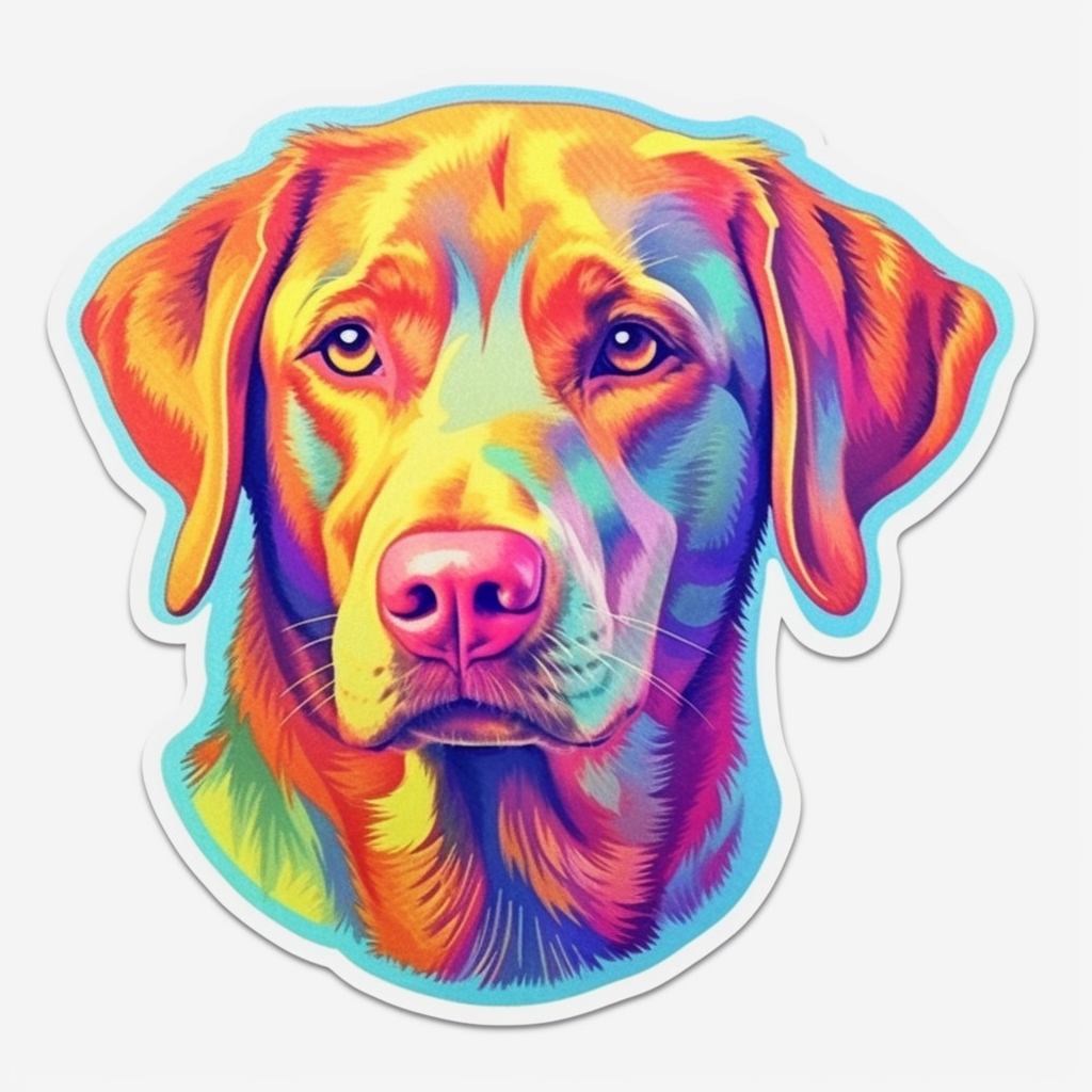 Chesapeake Bay Retriever Dog Vinyl Decal Sticker for Car, Laptop, Tumbler and more # 0010710