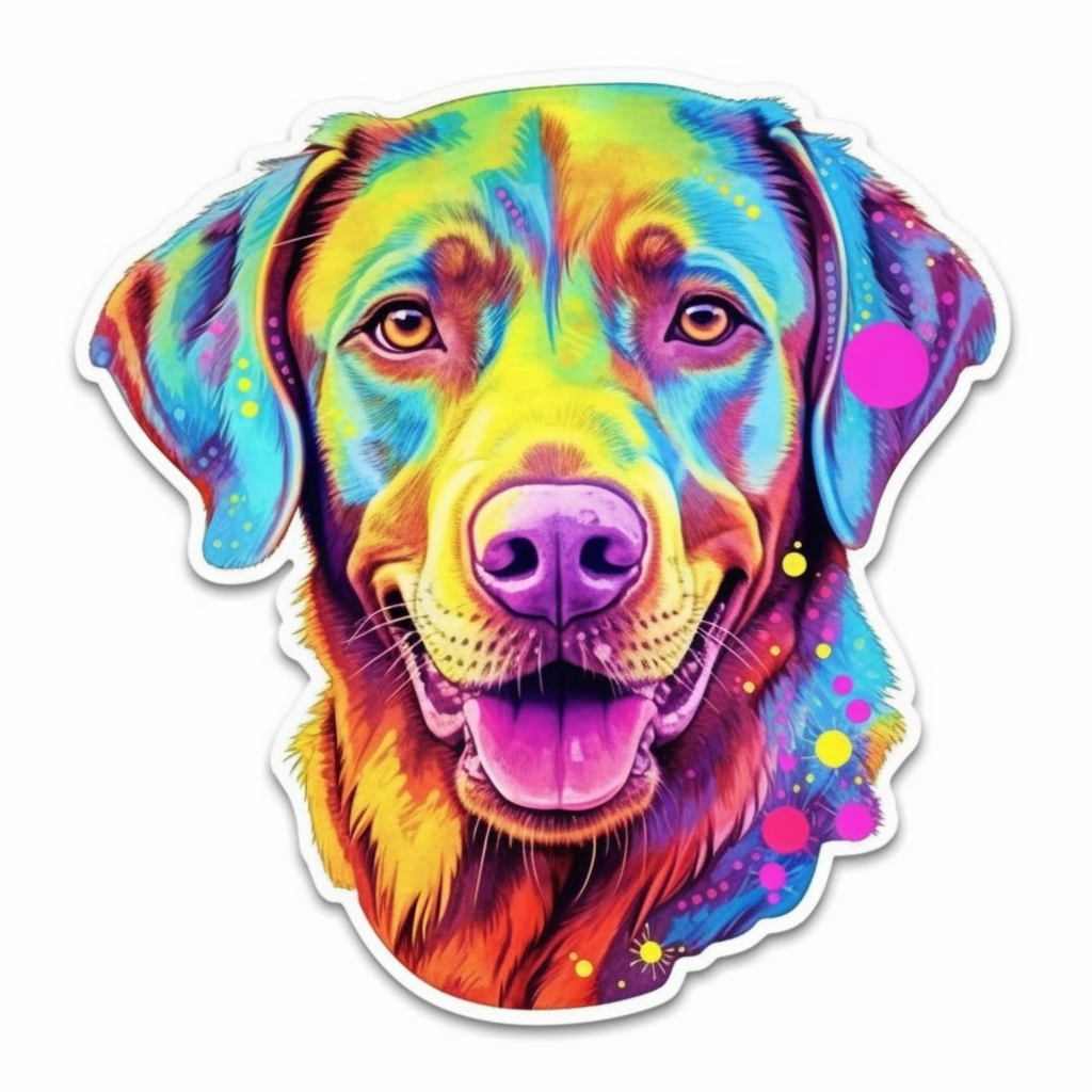 Chesapeake Bay Retriever Dog Vinyl Decal Sticker for Car, Laptop, Tumbler and more # 0010694