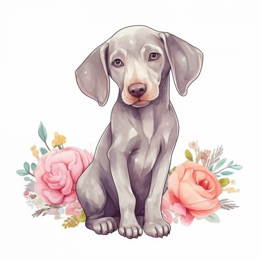 Weimaraner Dog Vinyl Decal Sticker for Car, Laptop, Tumbler and more # 009850