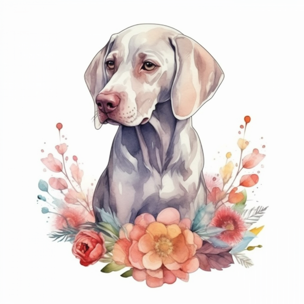 Weimaraner Dog Vinyl Decal Sticker for Car, Laptop, Tumbler and more # 009862