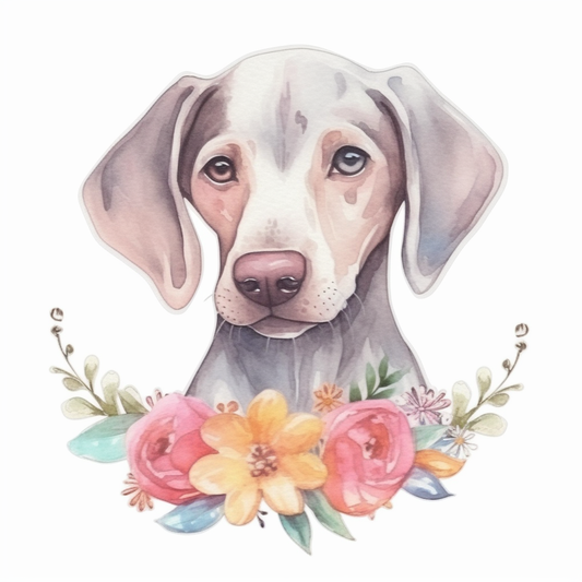 Weimaraner Dog Vinyl Decal Sticker for Car, Laptop, Tumbler and more # 009891