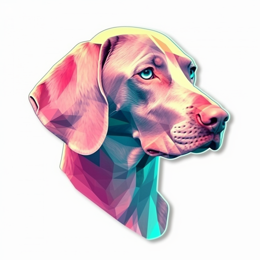 Weimaraner Dog Vinyl Decal Sticker for Car, Laptop, Tumbler and more # 009881