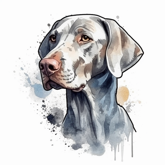 Weimaraner Dog Vinyl Decal Sticker for Car, Laptop, Tumbler and more # 009863