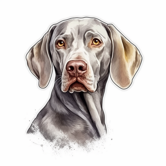 Weimaraner Weimaraner Dog Vinyl Decal Sticker for Car, Laptop, Tumbler and more # 009906