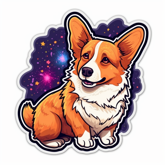 Welsh Corgi Dog Vinyl Decal Sticker for Car, Laptop, Tumbler and more # 009987