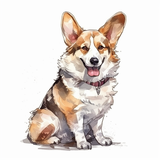 Welsh Corgi Welsh Dog Vinyl Decal Sticker for Car, Laptop, Tumbler and more # 009943