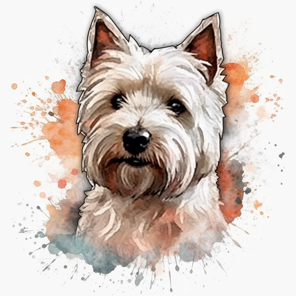 West Highland White Terrier West Highland Dog Vinyl Decal Sticker for Car, Laptop, Tumbler and more # 0010051