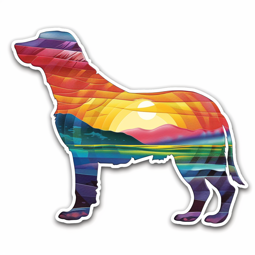 Labrador Retriever Dog Vinyl Decal Sticker for Car, Laptop, Tumbler and more # F07016