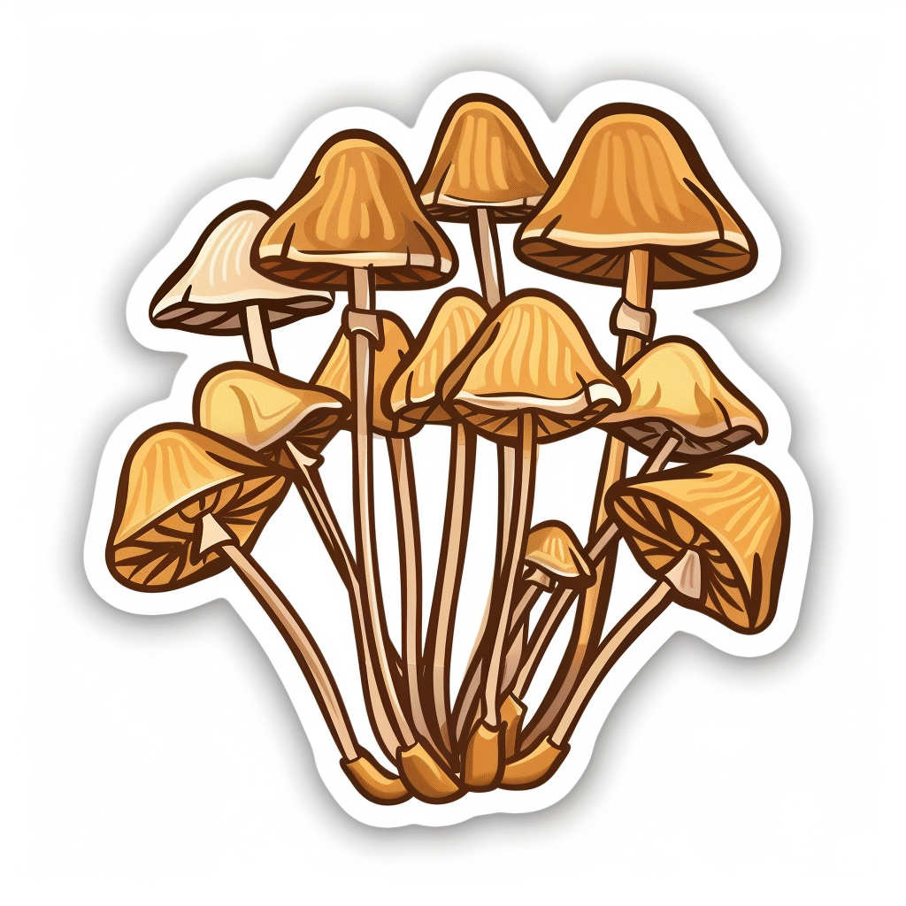 Mushrooms Vinyl Decal Sticker for Car, Laptop, Tumbler and more # F06821