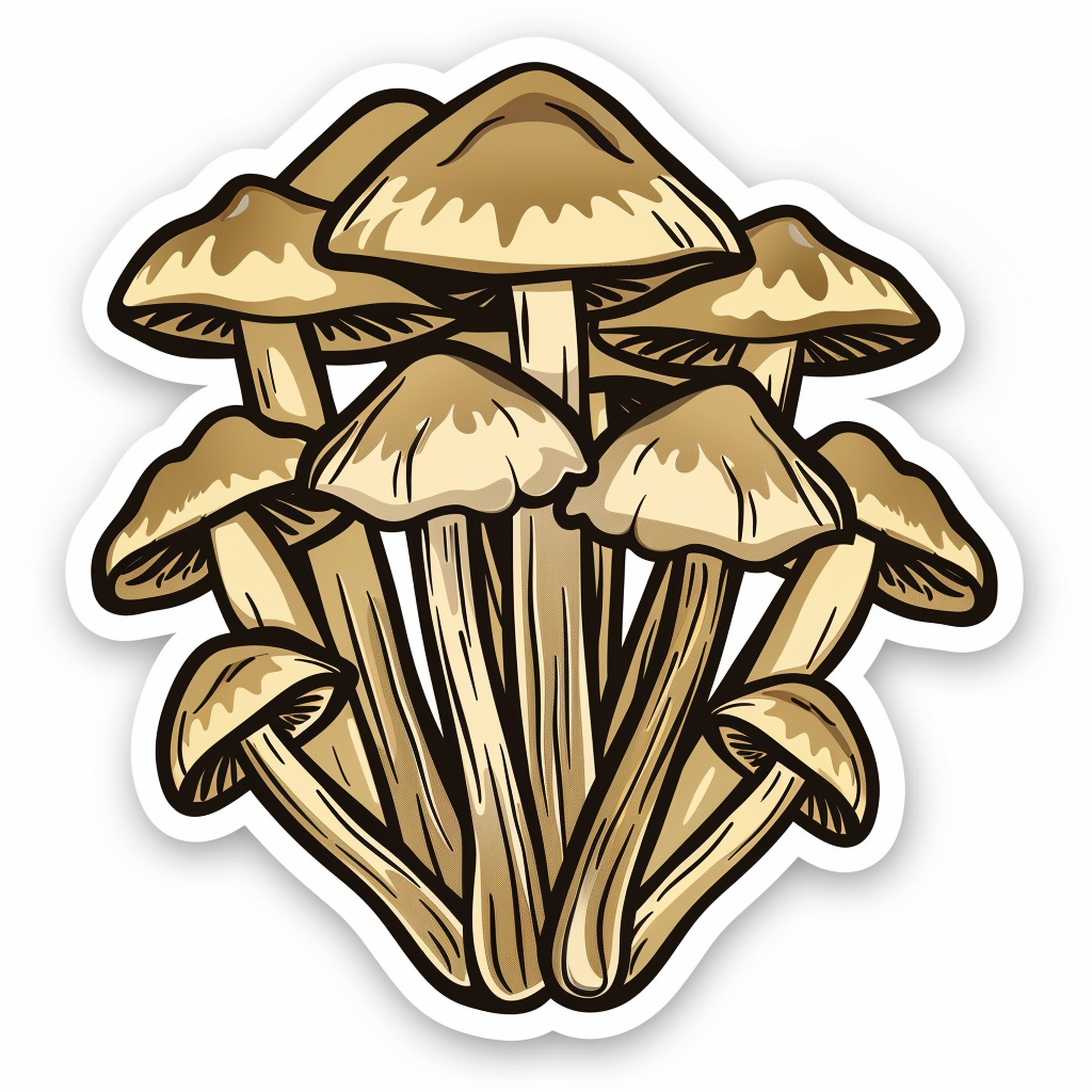 Mushrooms Vinyl Decal Sticker for Car, Laptop, Tumbler and more # F06915