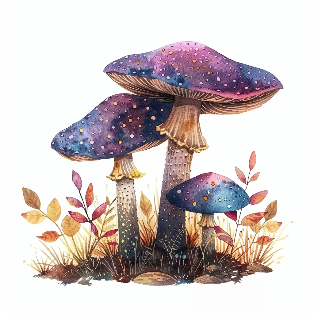 Mushrooms Vinyl Decal Sticker for Car, Laptop, Tumbler and more # F06923