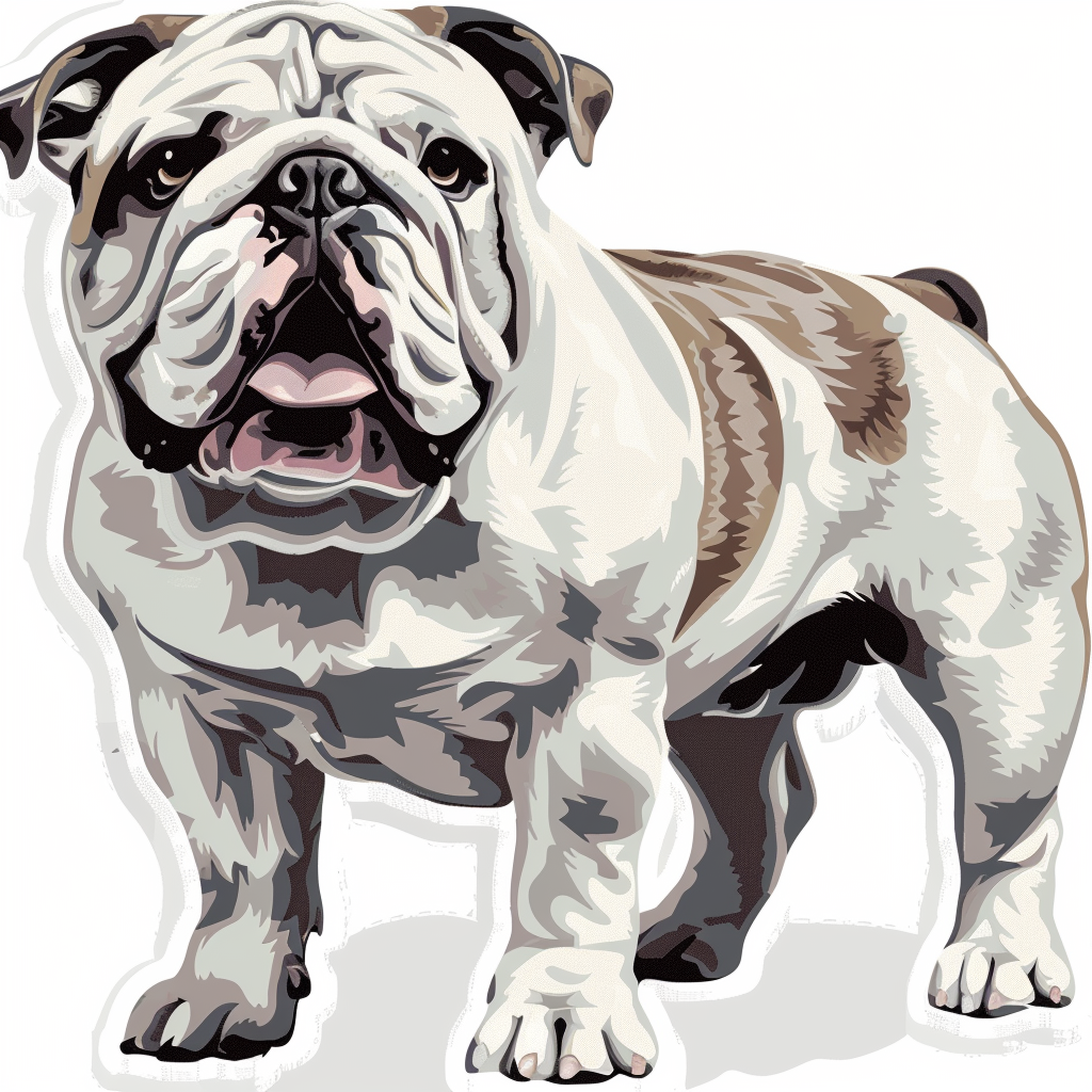 Bulldog Dog Vinyl Decal Sticker for Car, Laptop, Tumbler and more # F06690