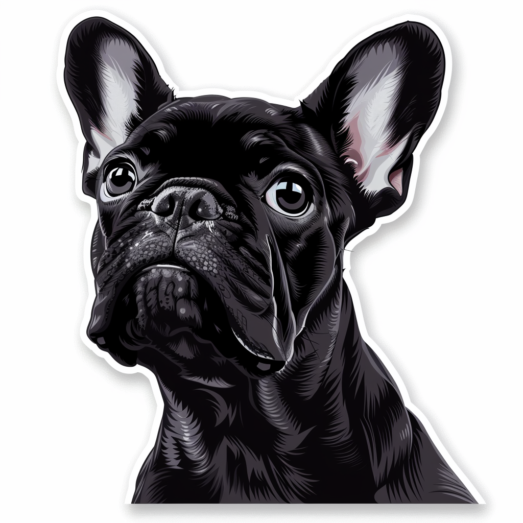 Bulldog Dog Vinyl Decal Sticker for Car, Laptop, Tumbler and more # F06689