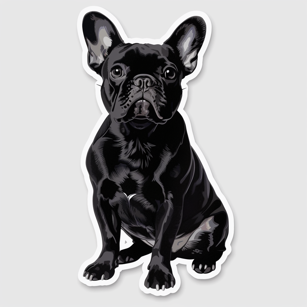 Bulldog Dog Vinyl Decal Sticker for Car, Laptop, Tumbler and more # F06688