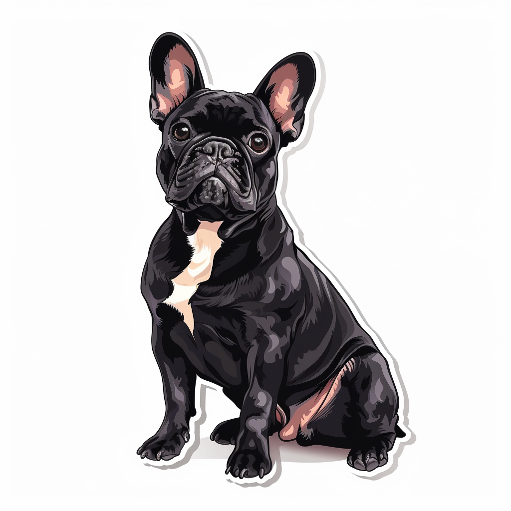 Bulldog Dog Vinyl Decal Sticker for Car, Laptop, Tumbler and more # F06875