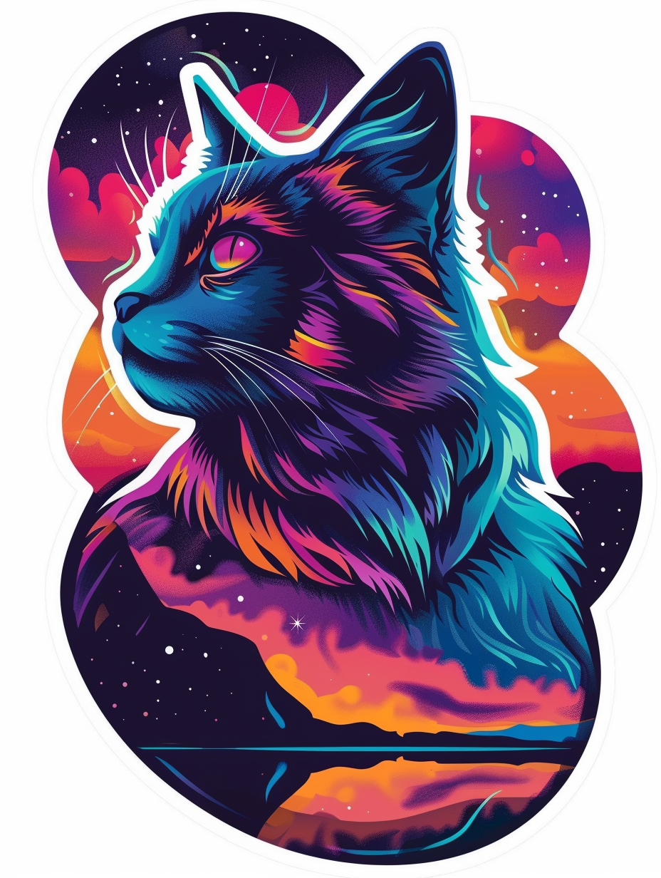 Siamese cat Vinyl Decal Sticker for Car, Laptop, Tumbler and more # F07052