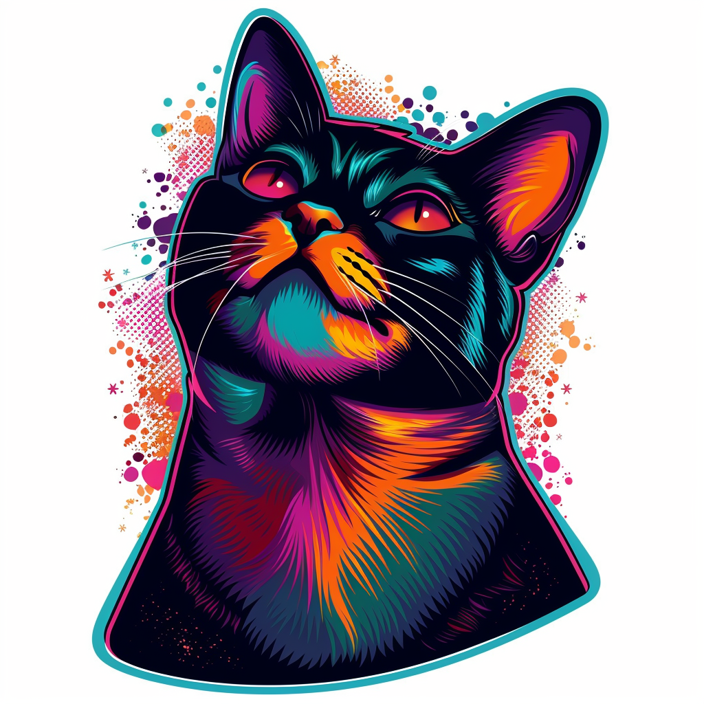 Abyssinian cat Vinyl Decal Sticker for Car, Laptop, Tumbler and more # F07067