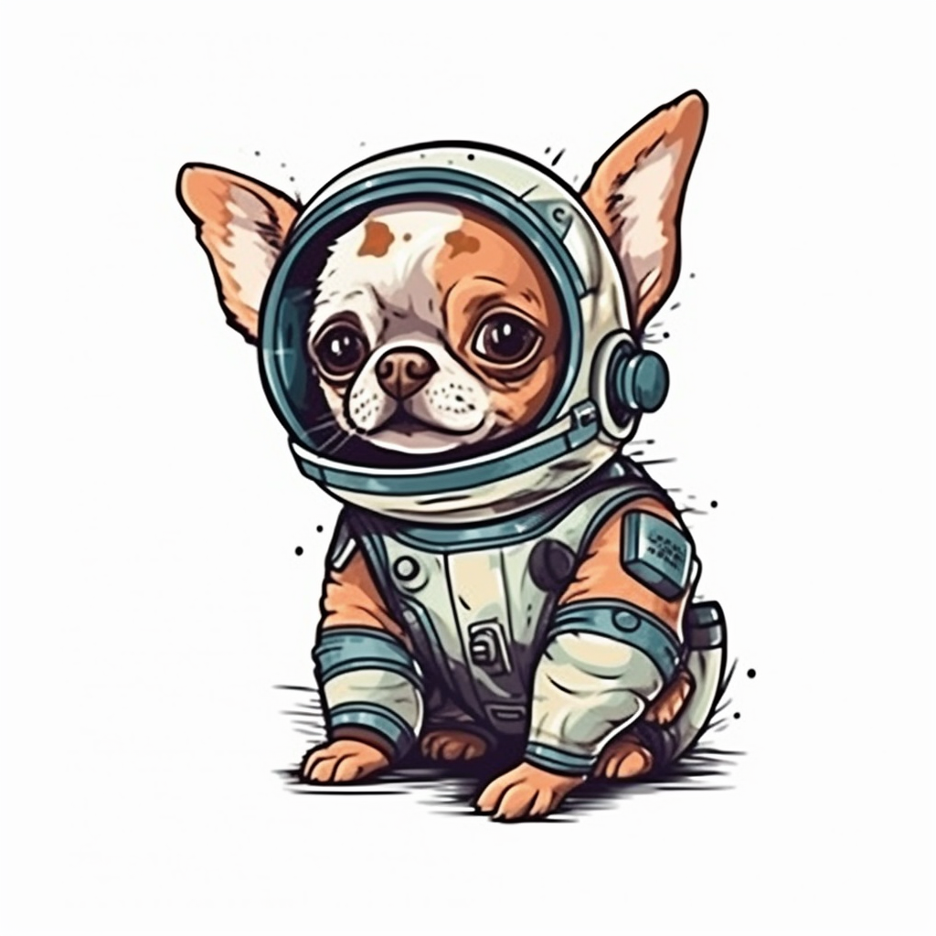 Chihuahua Dog Vinyl Decal Sticker for Car, Laptop, Tumbler and more # 003643