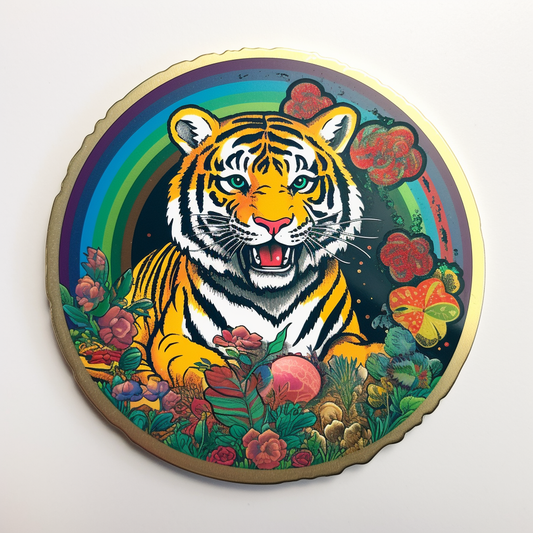 Tiger Vinyl Decal Sticker for Car, Laptop, Tumbler and more # 00532