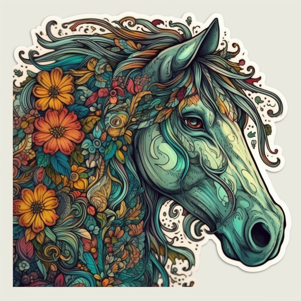 Unicorn Vinyl Decal Sticker for Car, Laptop, Tumbler and more # 006856